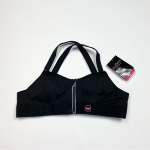 SHEFIT Ultimate High Impact Black Sports Bra